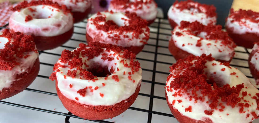 Berlinas red velvet sin gluten