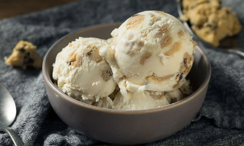 Helado de cookies sin gluten