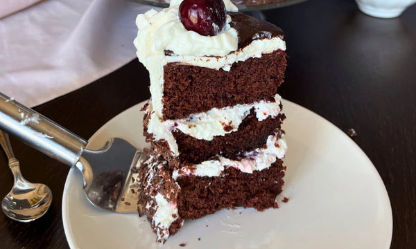 Tarta selva negra sin gluten