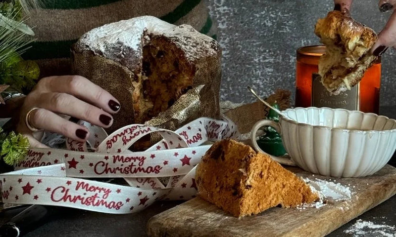 Panettone con chocolate sin gluten