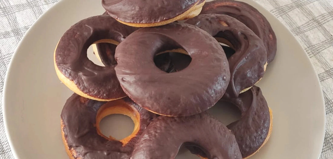 Mini donuts sin gluten al horno