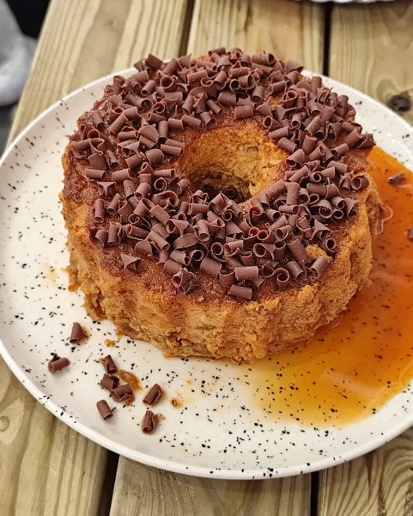 Pudding sin gluten hecho con Thermomix