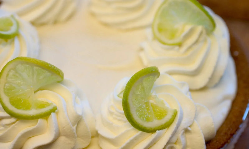 Tarta de lima sin gluten