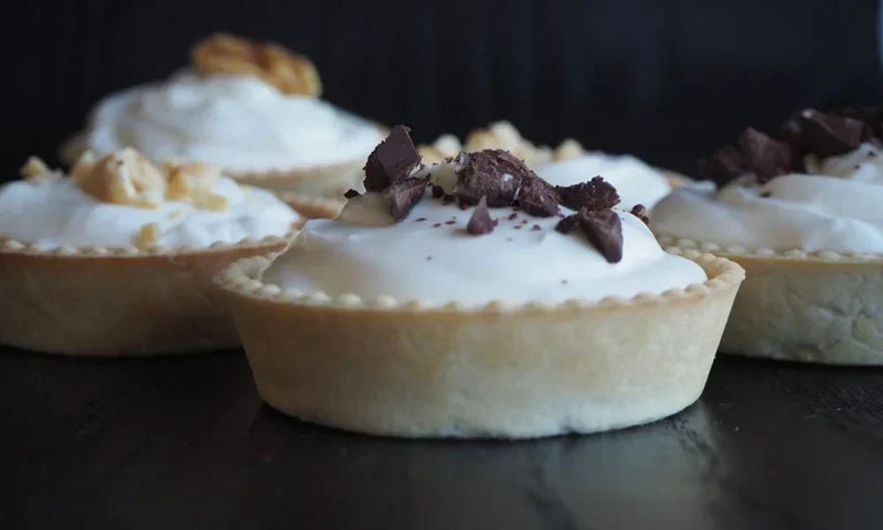 Tartaletas de cheesecake sin gluten