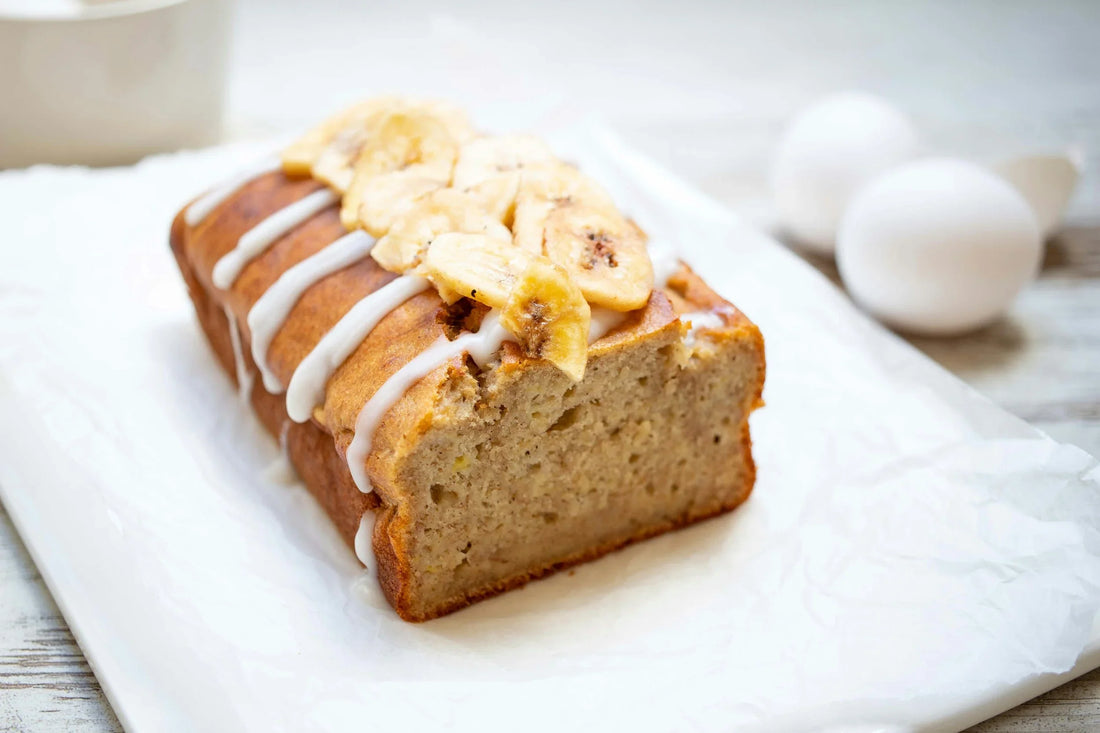 Banana bread sin gluten