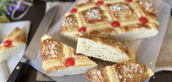 Coca de Sant Joan sin gluten