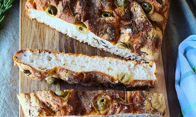 Focaccia sin gluten