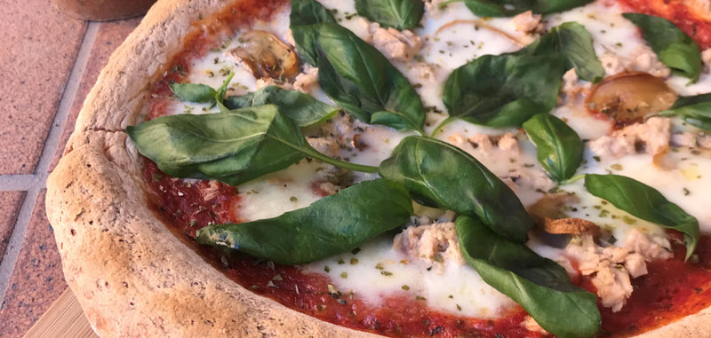 Base de pizza sin gluten