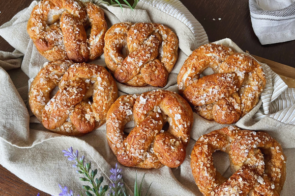 Pretzels sin gluten perfectos: la única receta que necesitas.