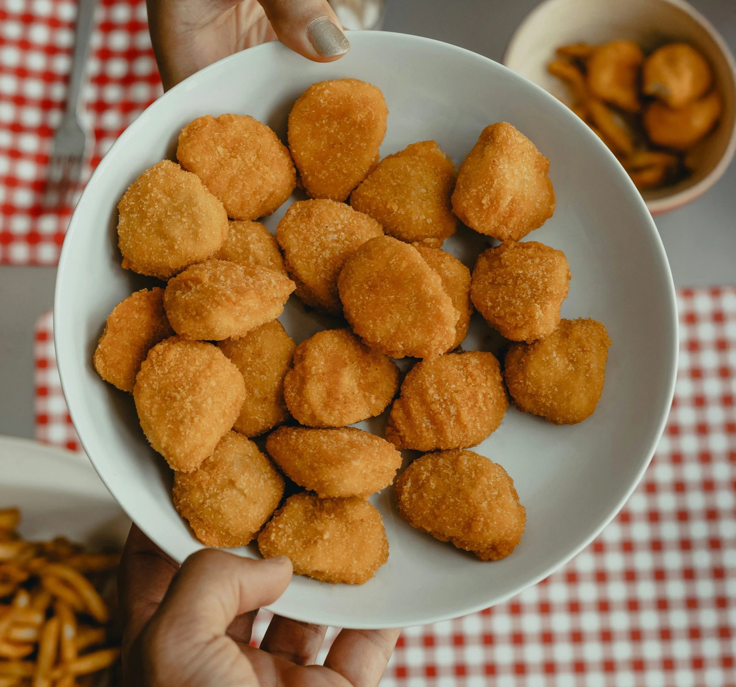 Nuggets de pollo sin gluten