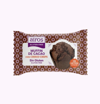 Muffin de Cacao con Pepitas de Chocolate Monodosis