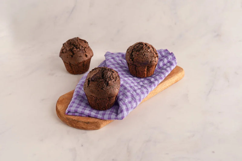 Muffins de Cacao con Pepitas de Chocolate - Imagen adicional 2