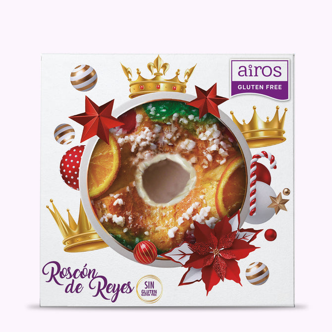 Roscón de Reyes de nata