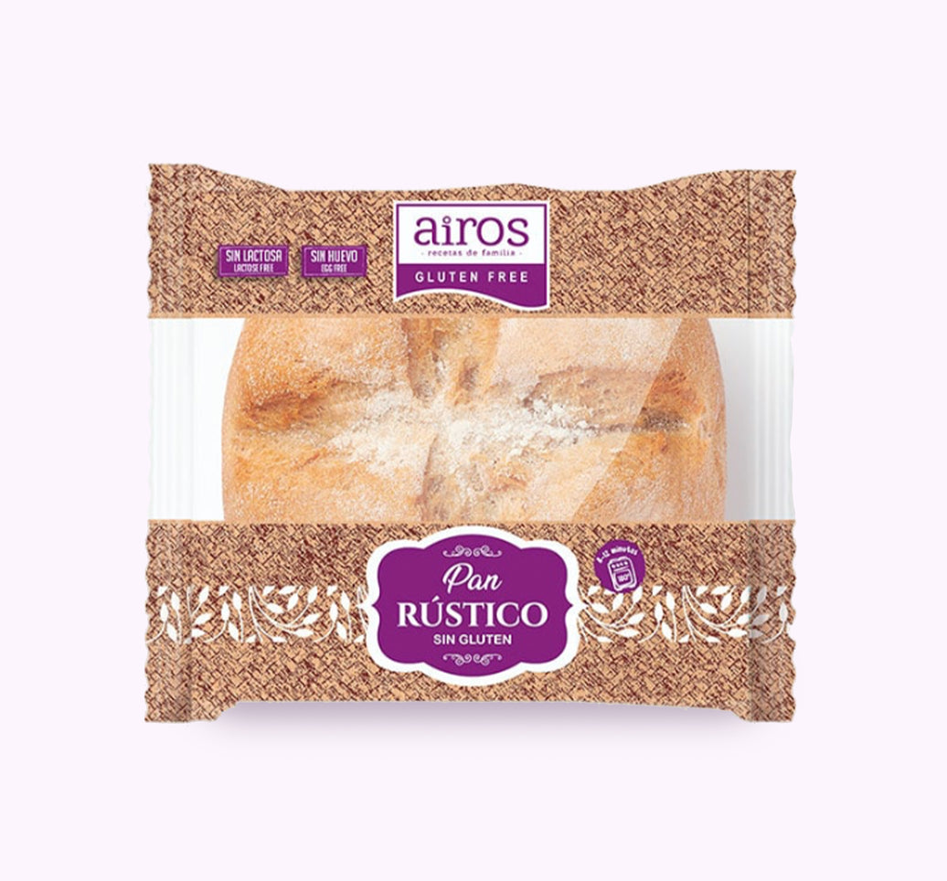 Pan Rústico Redondo Congelado 85g