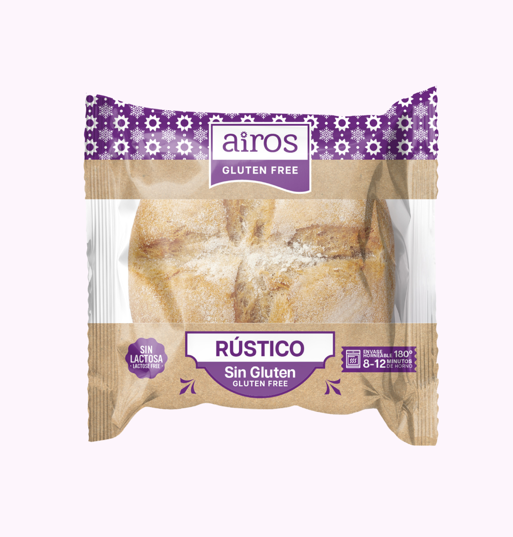 Pan Rústico Redondo Congelado 85g