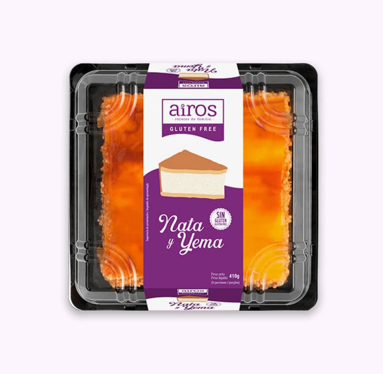 Tarta de Nata y Yema